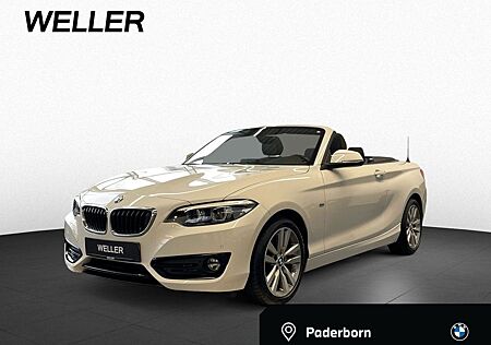 BMW 220iA Cabrio Sport Line - Navi,HiFi,PDC,17" LM