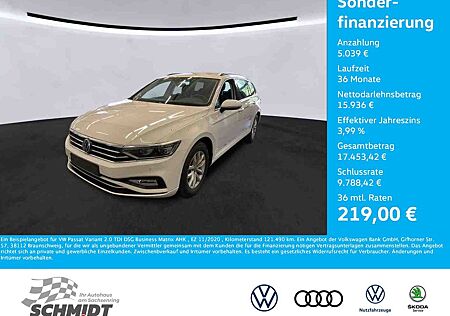 VW Passat Variant Volkswagen 2.0 TDI DSG Business Matrix AHK