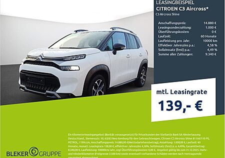Citroën C3 Aircross PureTech 110 S&S Shine
