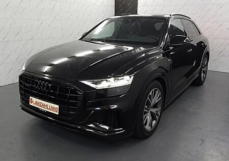 Audi Q8 50TDI quattro+S-Line+AHK+LED+Leder+Pano+Kam