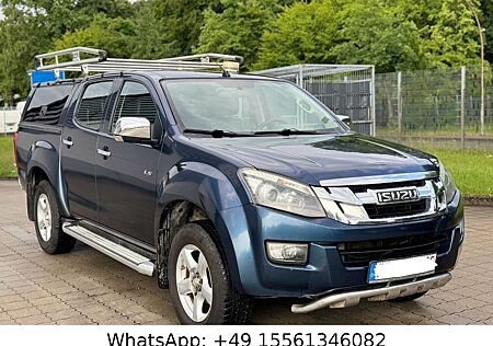 Isuzu D-Max -2.5TD-Double-Cab-4X4-AHK-Klima-Leder-€5