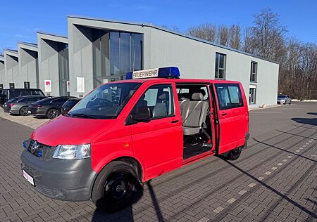 VW T5 Transporter Volkswagen T5 FEUERWEHR MANNSCHAFTSTRANSPORTER KOMBI LANG
