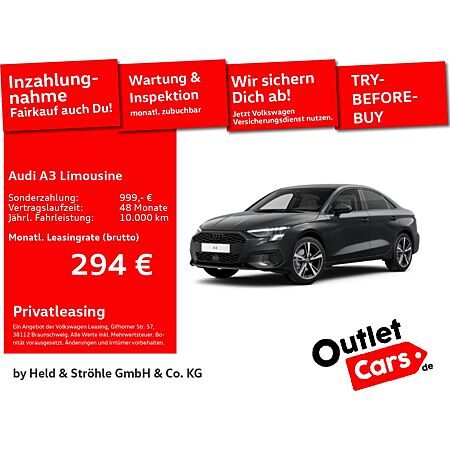Audi A3 leasen