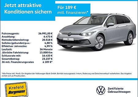 VW Golf Volkswagen VIII 1.5 eTSI Style AHK MATRIX-LED PANO HUD