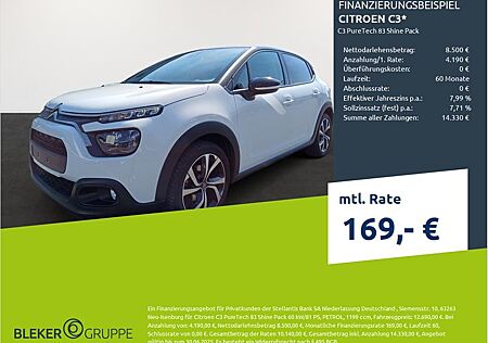 Citroën C3 PureTech 83 Shine Pack
