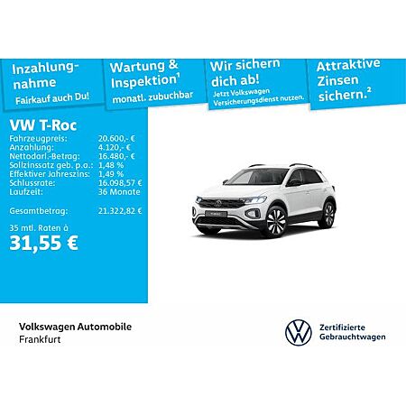 VW T-Roc leasen