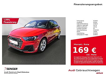 Audi A1 Sportback S line 30 TFSI Optikpaketplus SONOS