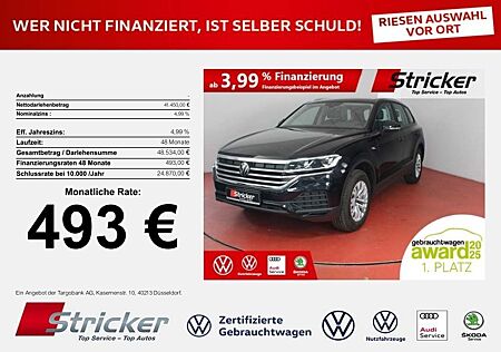 VW Touareg Volkswagen 3.0TDI 493,-ohne Anzahlung Navi AHK App-