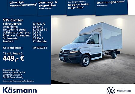 VW Crafter gebraucht kaufen VW Crafter Volkswagen 35 EK MR Koffer 2.0TDI KLIMA NAV KAM