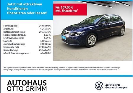 VW Golf Volkswagen VIII 1.5 TSI Life Pano Standhzg. LED Navi