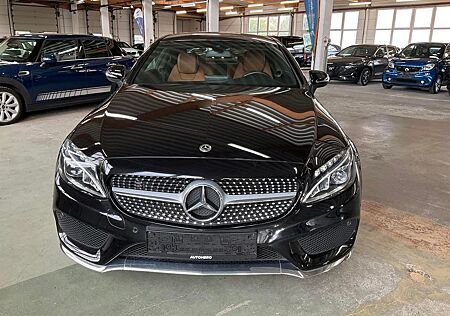 Mercedes-Benz C 300 Coupe AMG-Line/Leder-Braun/LED