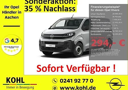 Opel Vivaro Standard M 2.0 D 145PS Temp Klimaautom PD