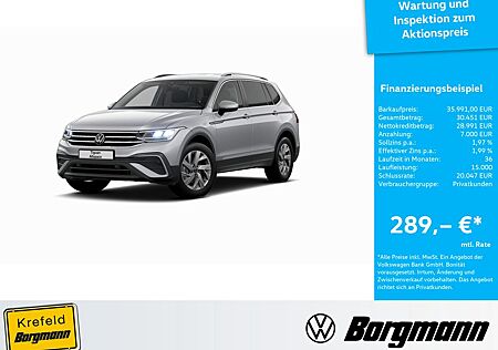 VW Tiguan Allspace Volkswagen 2.0 TDI Life AHK 7-SITZER LED