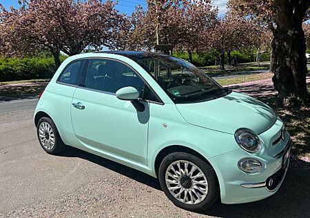 Fiat 500 1.2 8V LOUNGE 37000km BJ 06/2017 Carplay TÜV