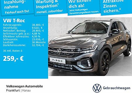 VW T-Roc Volkswagen 1.5 TSI DSG R-Line Navi IQ.Light FrontAssi