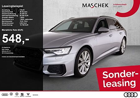 Audi A6 Avant S line 50 TDI Black AHK Pano Matrix Mem