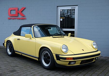 Porsche 911 Urmodell 911 3.2l Carrera Cabrio/Limonengelb/Erstlack/G50