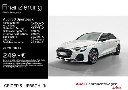 Audi S3 Sportback*KAMERA*HUD*NAVI-PLUS*LEDER*PANO*OPT