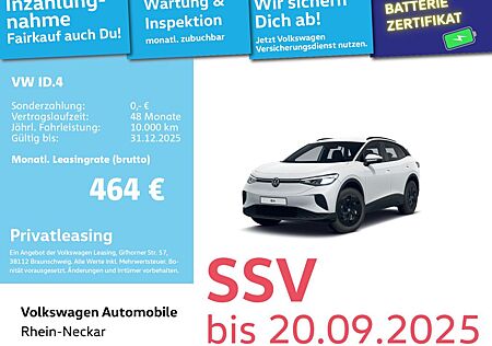VW ID.4 Volkswagen Pro 4Motion 210kW Navi AHK Kamera Wärmepump