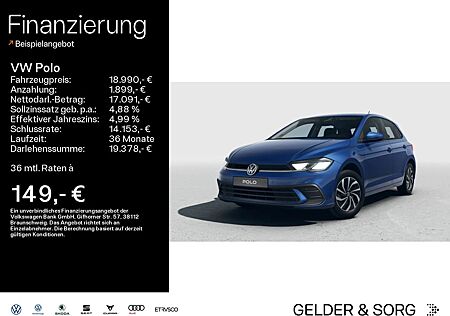 VW Polo Volkswagen Life 1.0 TSI RFK*LED*EPH*GRA*Digital*DAB+