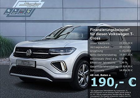 VW T-Cross Volkswagen R-Line 1.0 TSI DSG IQ.LIGHT NAVI R-KAM