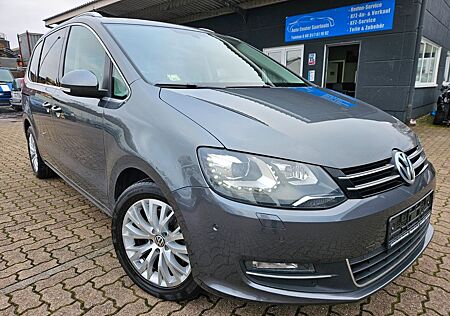 VW Sharan Volkswagen Highline BMT Pano. Tempomat SHZ AHK Leder