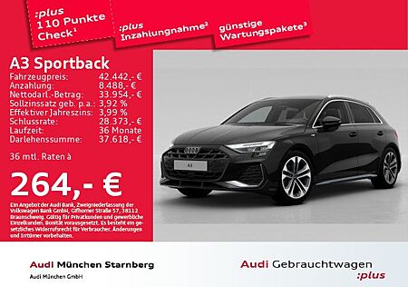 Audi A3 Sportback S line 35 TFSI S tronic R-Kamera LE
