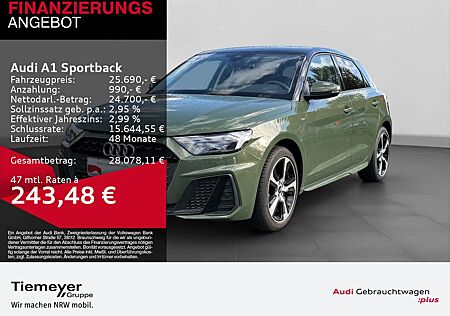 Audi A1 Sportback 25 TFSI S LINE LM17 LED NAVI PRIVAC