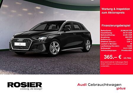 Audi A3 Sportback S line 35 TDI S Tronic LED NAVI SHZ