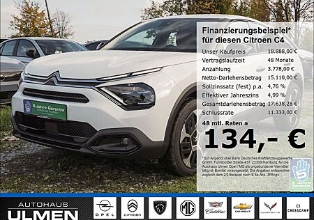 Citroën C4 Feel PureTech 1.2 LED-Scheinwerfer Tempomat