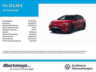 Volkswagen ID.7 Tourer GTX 4Motion +AHK+MATRIX+KAMERA+NAVI