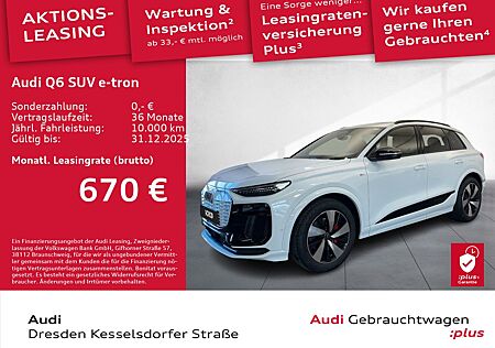 Audi Q6 e-tron 185 kW Kamera LED Navi Pano