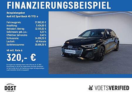 Audi A3 Sportback 45 TFSI e S line DAB+KLIMA