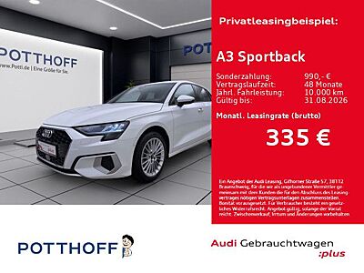 Audi A3 Sportback 30 TDI ADVANCED NAVI SITZHZG VIRTUA