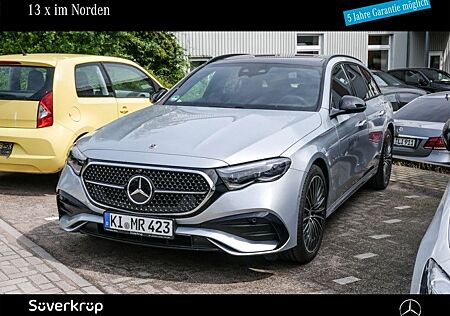 Mercedes-Benz E 220 d T BURM AMG NIGHT STANDH DISTR SPUR PANO