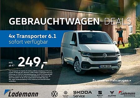VW T6 Transporter Volkswagen T6.1 2.0 TDI Transporter Kasten SONDERPREIS