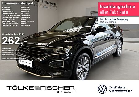 VW T-Roc Volkswagen Cabriolet 1.5 TSI Style Virtual Leder LM