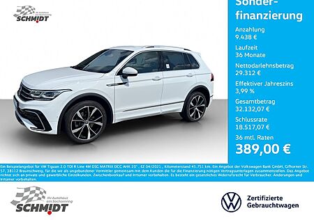 VW Tiguan Volkswagen 2.0 TDI R Line 4M DSG MATRIX DCC AHK 20"