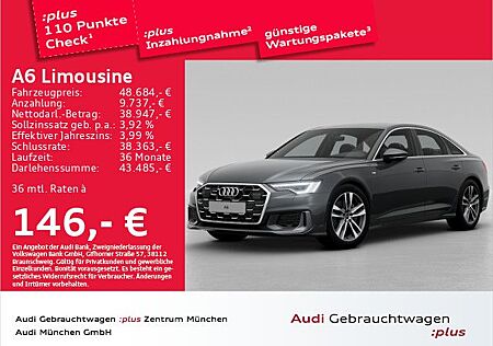 Audi A6 Limousine 45 TFSI qu. S tronic S line ACC/Vir