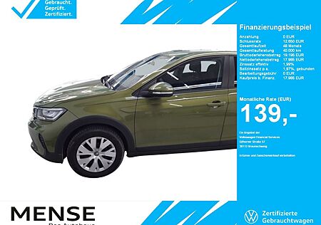 VW Taigo Volkswagen 1.0 TSI |VirtualCP|CarPlay|SHZG|LaneAss