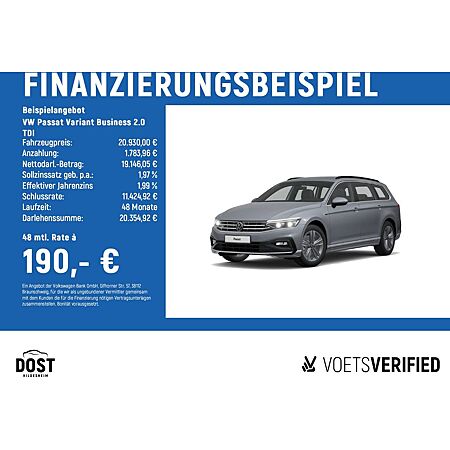 VW Passat Variant leasen