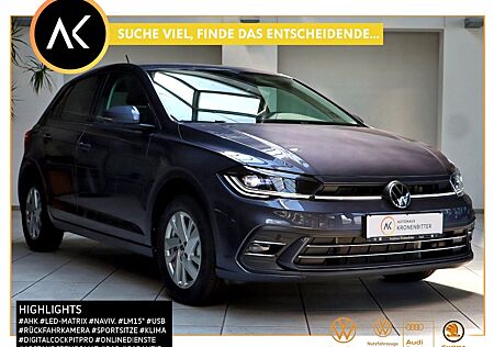 VW Polo Volkswagen 1.0 TSI Style DSG 95PS-AHK LED Naviv. Kamer