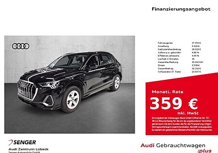 Audi Q3 45 TFSI e S line S tronic Navi Matrix PDC SHZ