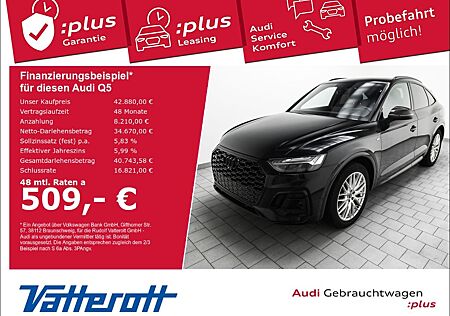 Audi Q5 gebraucht kaufen Audi Q5 Sportback 55 TFSI e S line AHK HuD Luftfeder