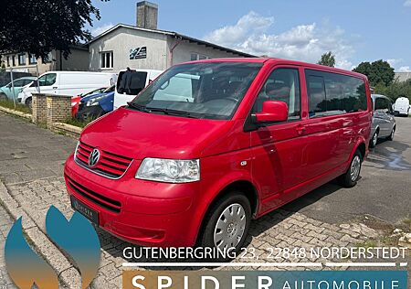 VW T5 Transporter Volkswagen Bus Caravelle lang 9 Sitzer AC