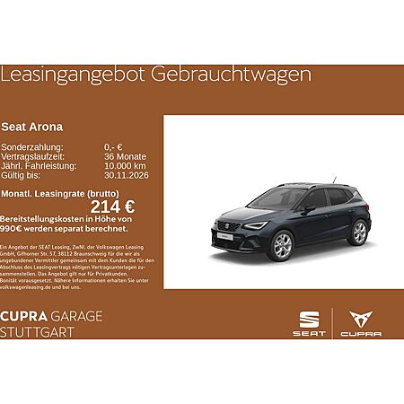 Seat Arona leasen