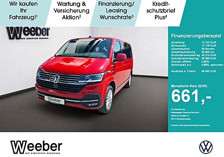 VW T6 Multivan Volkswagen T6.1 Multivan Generation Six LED ACC ALU SIDE-AS