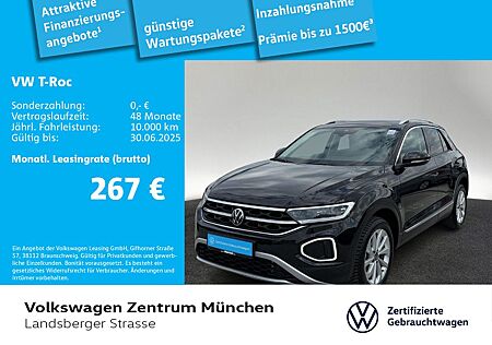 VW T-Roc Volkswagen 1.5 TSI STYLE AHK ACC LED+ Navi DSG
