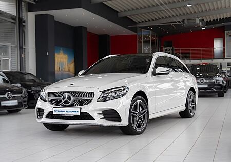 Mercedes-Benz C 400 C400 T 4M*AMG-LINE*PANO*LEDER*NAVI*LED*1.HAND*