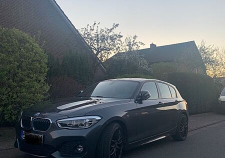 BMW 125d M Sport A Scheckheft, AHK, 8-fach bereift